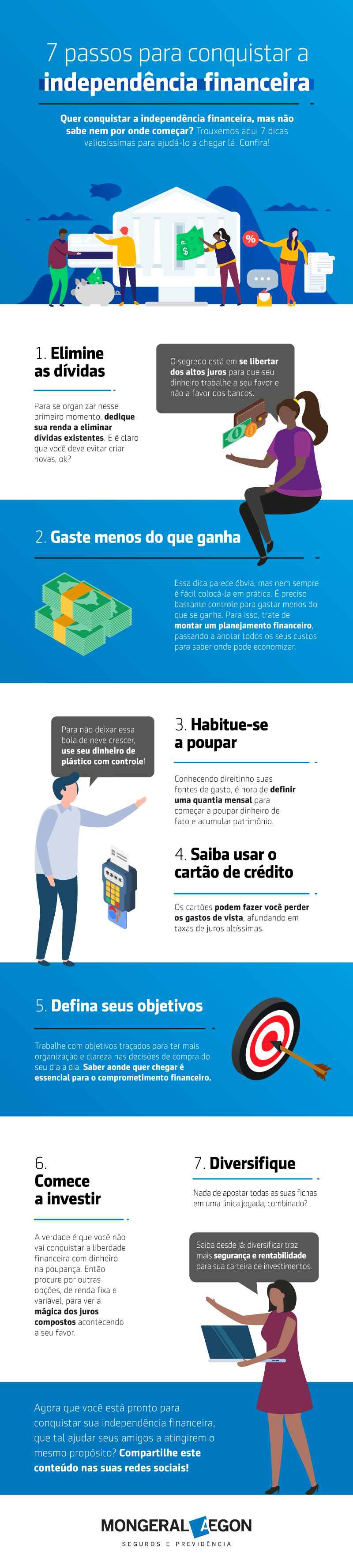 como conquistar a independência financeira